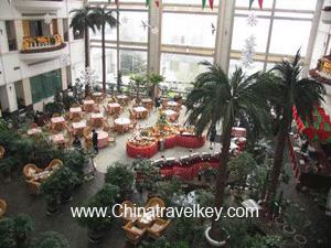 Restaurant Room of Paradise Resort Xian Hotel 