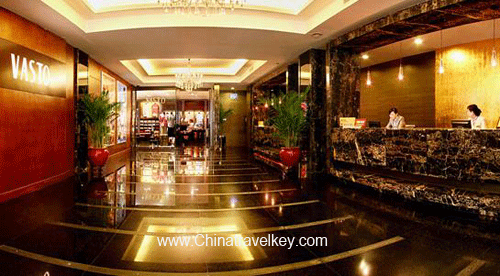 Lobby of Prince International Hotel Xian