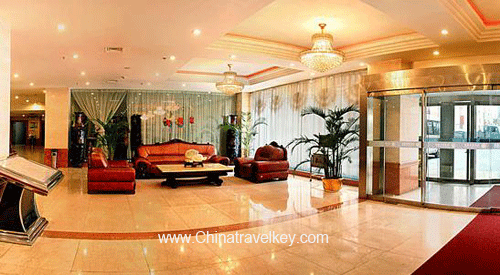 Lobby of Rail Tel Communication Commercial Hotel Xian