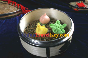 photo of dumpling dinner