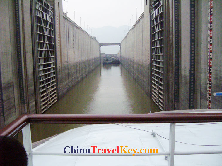 photo of Yangtze River Five Step Ship Lock
