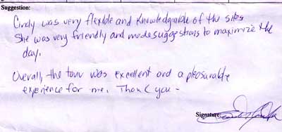 Shanghai Tour Testimonial. Click here to see more.